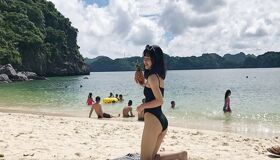 Backpacker Halong Bay Solo before meeting fellows